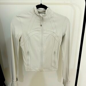 Lululemon define jacket ( bone ) cropped
